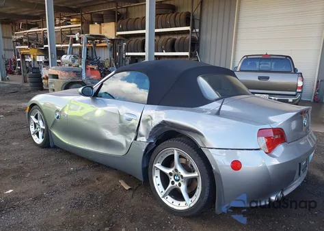 2007 BMW Z4 3.0Si из США, поврежденный, VIN 4USBU53587LX02717